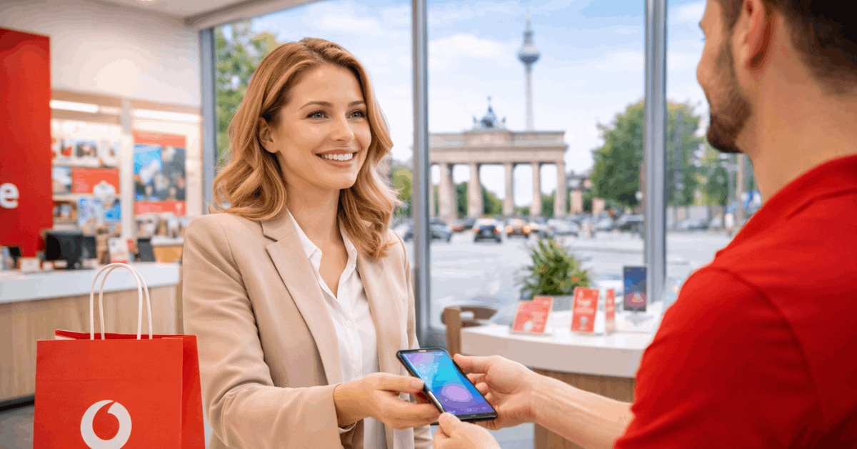 Vodafone Mobilfunktarife in Deutschland