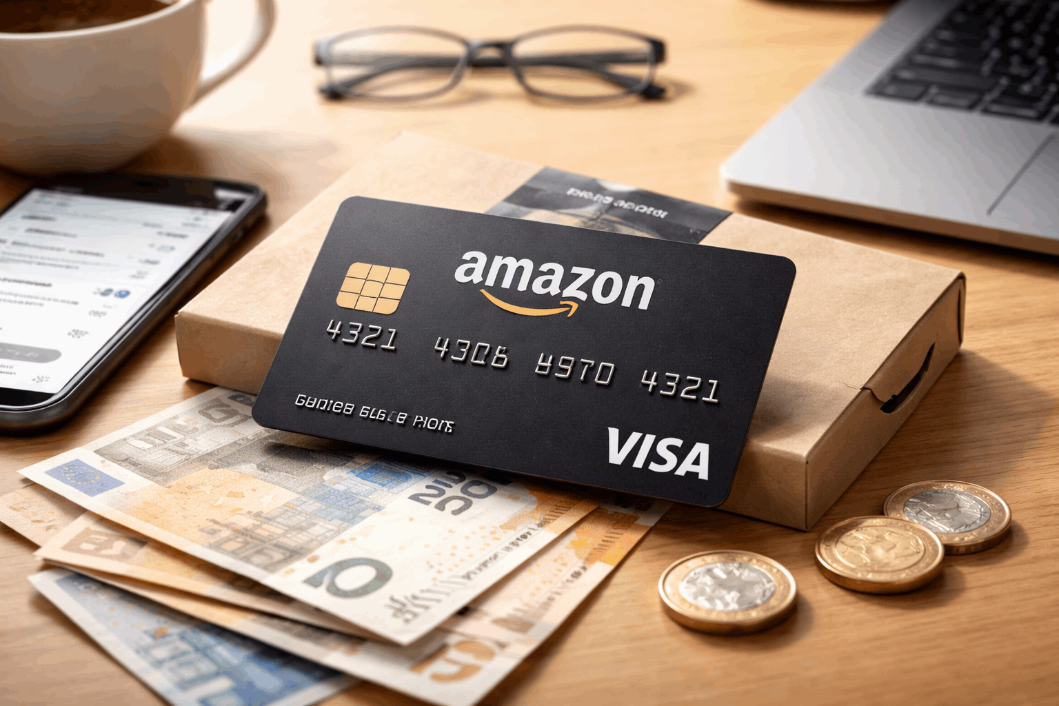 Amazon Visa Karte in Deutschland