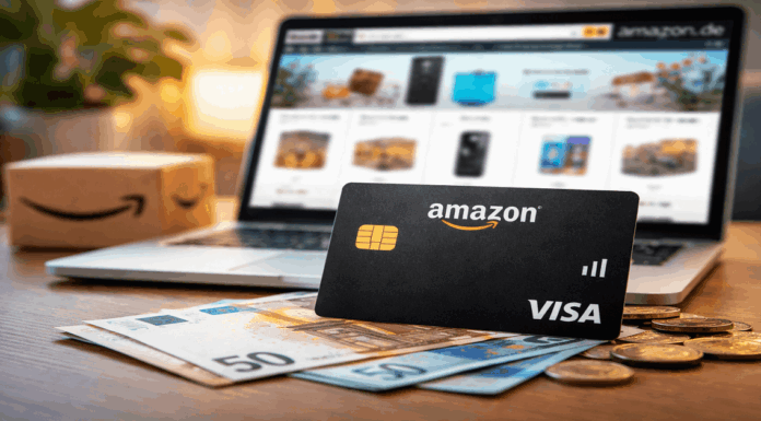 Amazon Visa Karte in Deutschland