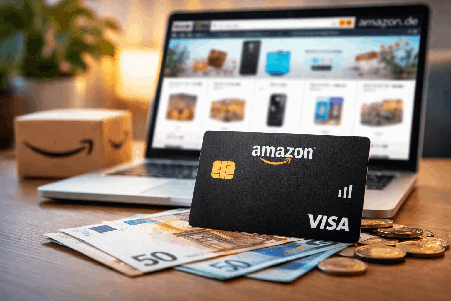 Amazon Visa Karte in Deutschland